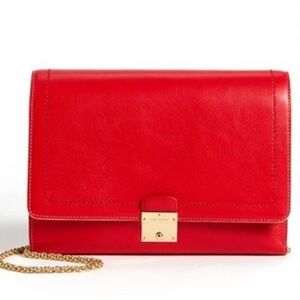 Marc Jacobs All In One Red Leather Crossbody Bag